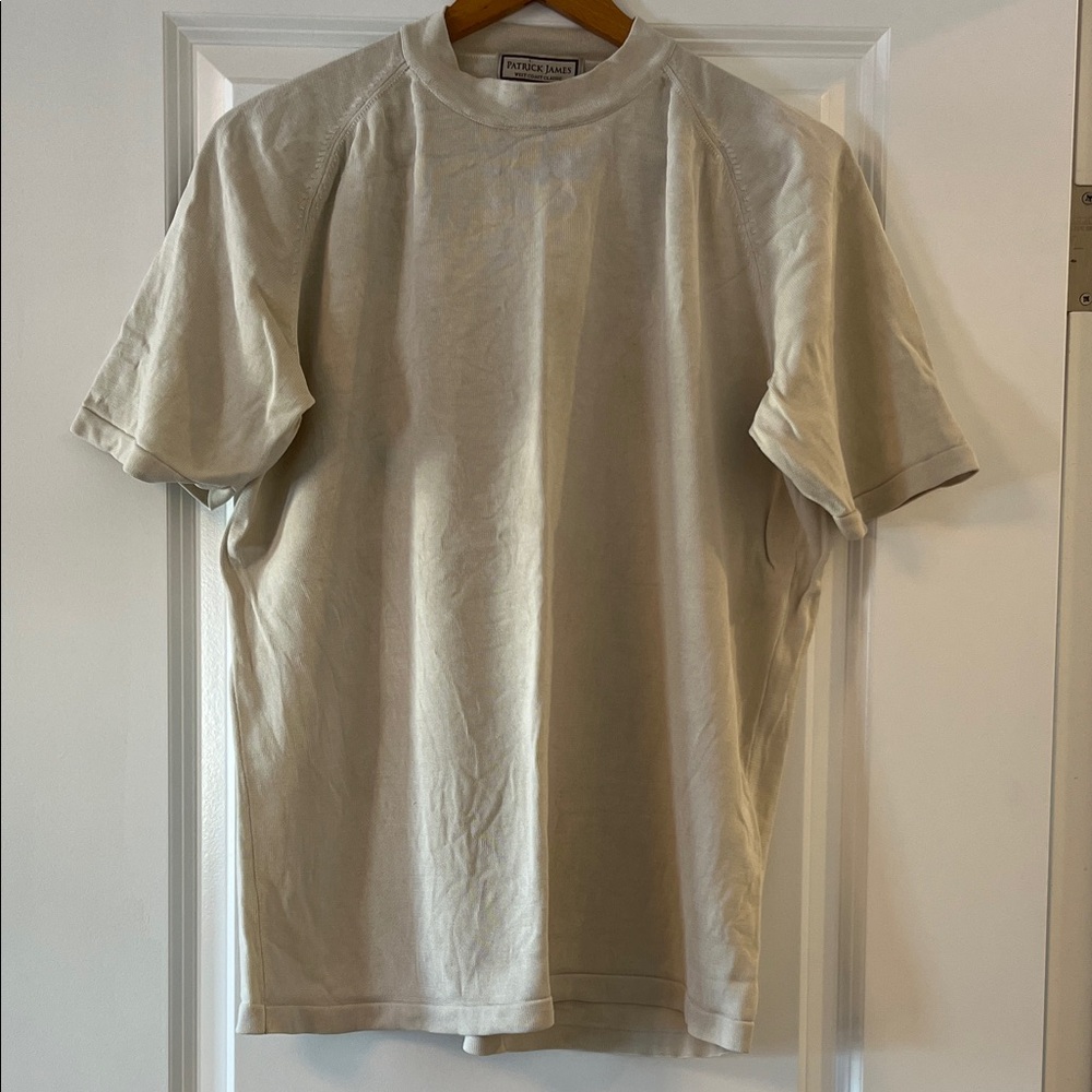 Patrick James Men's Beige T-Shirt